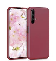 Microsonic Matte Silicone Huawei Honor 20 Kılıf (Mor)