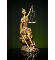 Narçiçeği Takı ve Hediyelik Eşya Özel Tasarım Adalet Tanrıçası Themis Büyük Boy Heykel Biblo (Bronz)