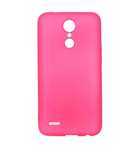 LG K8 2017 Kılıf Zore Premier Silikon Kılıf (Pembe)