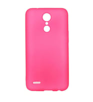 LG K8 2017 Kılıf Zore Premier Silikon Kılıf (Pembe)