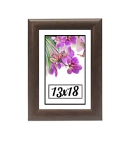 13X18 CM Fotoğraf Çerçevesi Siyah Modern Ofis Sanat Ev Home Ofis Dekoratif Çerçeveler Ev Oturma Odası Salon Dekorasyon Resim Çerçeveleri Diploma Belge Sertifika Çerçeveleri (Kahverengi)