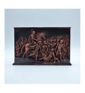 Heliodoros'un Tapınaktan Kovulması Biblo (Bronz)
