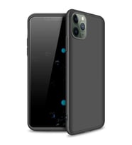 Apple iPhone 11 Pro Max GKK Kılıf 360 Derece Tam Koruma (Siyah)