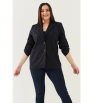 %100 Cotton Büyük Beden Ceket