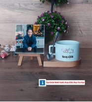 Acil Tıp Teknisyeni ATT Fotoğraflı Dekoratif Taş, Kupa Bardak Beyaz HediyeAcil Tıp Teknisyenleri Günü Hediyesi (Model 8)