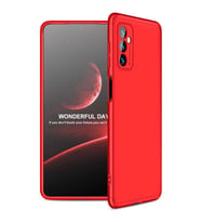 Galaxy M52 Kılıf Zore Ays Full Koruma Kılıf (Kırmızı)