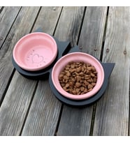 Kedi mama kabı (Pembe)