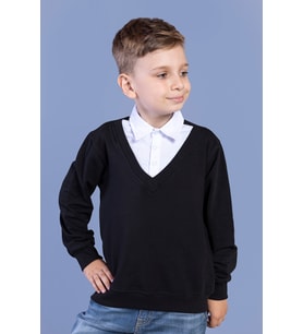 Toontoy Erkek Çocuk Okul Sweatshirt (Lacivert)