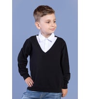 Toontoy Erkek Çocuk Okul Sweatshirt (Lacivert)