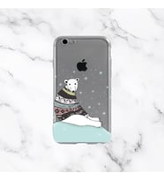 Iphone 6/6S Tasarım Kılıfları (103 Tasarım) (Siyah-Pembe)