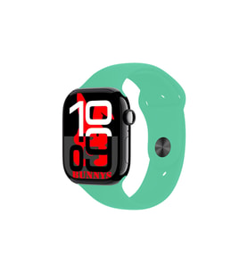 Açık Mavi Akıllı Saat Watch10 2025 Hediyeli AMOLED EKRAN (Siyah - Su Yeşili)