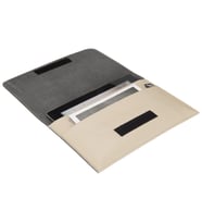 Tablet Kılıfı 2 Cepli 7 İnch 9 İnch 10.1 İnch Rainbow Vegan 19x28 cm (Bej)
