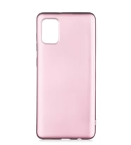 Galaxy A02S Kılıf Kamera Çıkıntılı Soft Silikon (Rose)