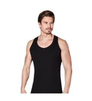 Berrak Erkek Likralı Süprem Rambo Atlet 6'Lı Paket -1029  (Siyah)