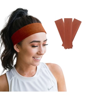 Saç Bandı 3lü Spor Kadın Erkek Saç Bantları Elastik Kaymaz İnce Ter Emici Esnek Genç Saç Bandı Bandana Kadın Makyaj Yüz Yıkama Koşu Dans Fitness Yoga Pilates Bisiklet İçin Saç Bandı Taç Kadın Erkek Pamuk Egzersiz Ter Bandı Kafa Bandı Seti (Koyu Turuncu)