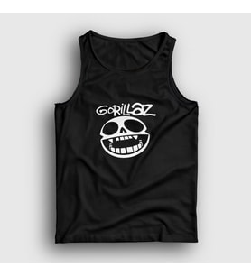 Presmono Unisex Haki Logo Gorillaz Atlet 54864tt (Siyah)