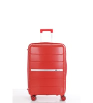 Mçs Polipropilen Valiz V366 65 CM (Kırmızı)