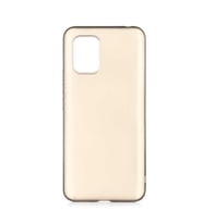 Xiaomi Mi 10 Lite Kılıf Soft Mat Premier Case (Gold)