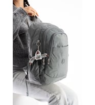 Su Geçirmez Kumaş Unisex Çanta  Yükseklik 40cm Genişlik 28cm (Gri)