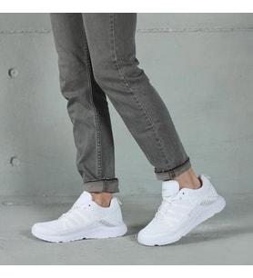 JUMP 25932 COMFORT CASUAL ANATOMİK GÜNLÜK SPOR AYAKKABI (Beyaz)
