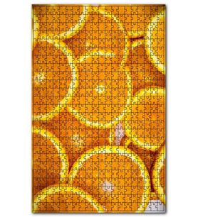Cakapuzzle Portakal Dilimleri Puzzle Yapboz MDF (Ahşap) (255 Parça)
