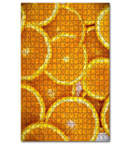 Cakapuzzle Portakal Dilimleri Puzzle Yapboz MDF (Ahşap) (255 Parça)