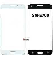 Samsung E7 SM-E700 Dokunmatik Okalı Ön Cam Lens Orjinal Kalite (Beyaz)