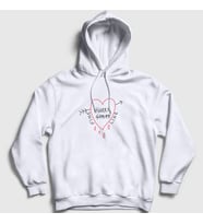 Presmono Unisex Beyaz Fine Line Harry Styles Kapüşonlu Sweatshirt 317549tt (Beyaz)