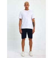 Süperlife Erkek Regular Fit Brooklyn Baskılı Şort SPR 208 (Lacivert)