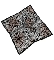 Mısırlı Eşarpları Cocoon Twill Eşarp (Siyah - Pudra) (Siyah-Pudra)