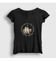 Presmono Kadın Haki Asleep V2 Billie Eilish T-Shirt 153538tt (Siyah)