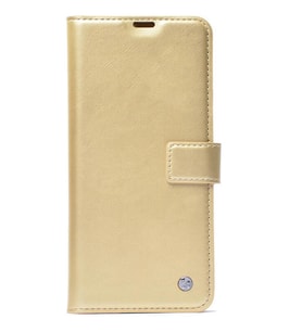 Xiaomi Redmi Note 13 Pro 4G Kılıf Standlı Kapkalı Cüzdan Kopçalı Kar Deluxe (Gold)