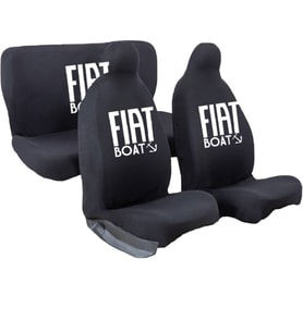 Fiat Linea Uyumlu Oto Servis Kılıfı Tam Uyum SET (Siyah)