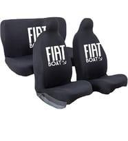 Fiat Linea Uyumlu Oto Servis Kılıfı Tam Uyum SET (Siyah)