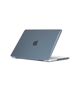 Apple Macbook 14.2' 2021 Zore MSoft Kristal Kapak (Siyah)