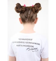 Toontoy Unisex Çocuk 23 Nisan Baskılı Tişört (Beyaz)