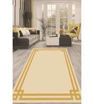 Dijital Kaymaz Taban Yıkanabilir Modern Renkli Salon Halısı Mutfak Halısı Yolluk ND-HT-430 (Krem)