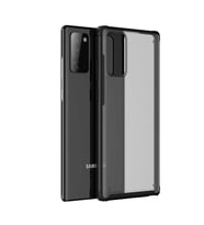 Galaxy Note 20 Kılıf Zore Volks Silikon Kılıf (Siyah)