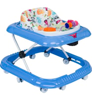 4KİDS Bebek Müzikli Yürüteç Dido Müzikli Bebek Yürüteç Örümcek (Mavi)