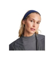 Spor Saç Bantları - Elastik Kaymaz İnce Saç Ter Kafa Bandı Bandana, Kadın & Erkek Koşu Fitness Yoga Pilates Makyaj Yüz Yıkama Atletik Egzersiz Saç Bandı (İndigo Mavi)