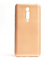 Xiaomi Mi 9T Kılıf Soft Mat Premier Case (Gold)