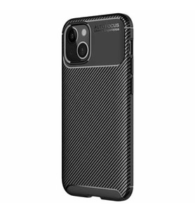 Vendas iPhone 13 Deep Dizayn Auto Focus Tasarımlı Kılıf + Cam Ekran Koruyucu (Siyah)