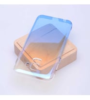 Galaxy J6 Parlak Renk Geçişli Kılıf (Mavi)