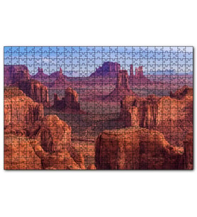 Cakapuzzle Utah Monument Vadisi Kumtaşları  Puzzle Yapboz MDF (Ahşap) (255 Parça)