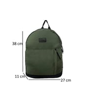 Bagslab Su Geçirmez Kumaş Sırt Çantası 1012 (Haki)
