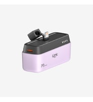 ML05 5.000 MAH Lıghting ÇIKIŞLI HIZLI ŞARJ Güç Bankası (Mor)