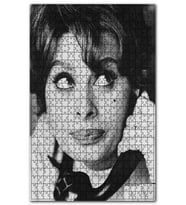 Cakapuzzle Sophia Loren Telefonda Puzzle Yapboz MDF (Ahşap) (255 Parça)