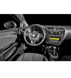 Meriç® Seat Leon Ön Torpido Kaplama Maun 18 Parça 2010-2014 (Piano Black)