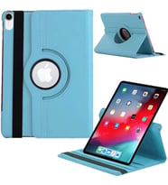 Apple Ipad Pro 12,9 inç 3 Nesil Döner Standlı Tablet Kılıfı (Mavi)