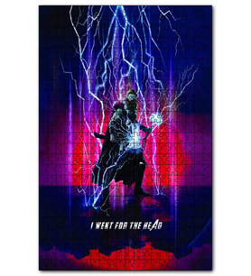 Cakapuzzle Avengers Endgame Thor Stormbreaker Puzzle Yapboz MDF (Ahşap) (255 Parça)